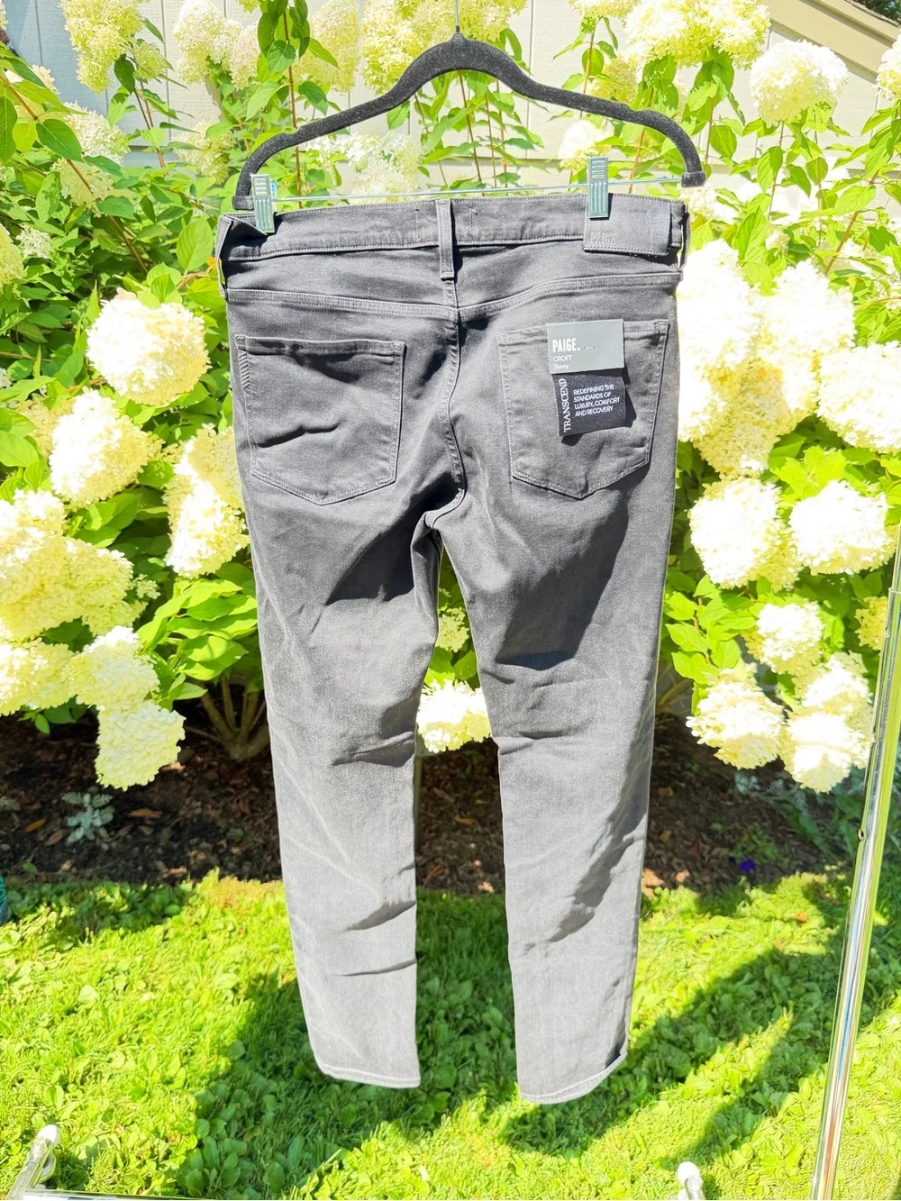 PAIGE  Skinny Jeans - Charcoal